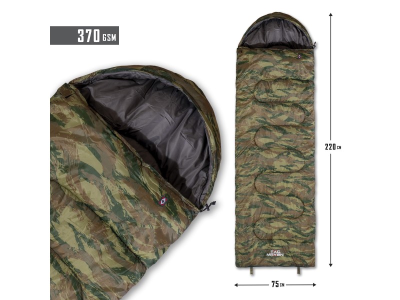 Pentagon Υπνόσακος Major Sleeping Bag 370Gr/m2 Camo D19002