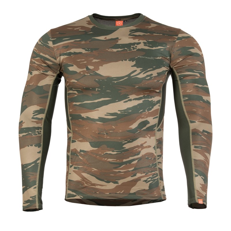 Μπλούζα Pentagon Apollo Activity Shirt Camo Ελληνική Παραλλαγή K11012-Camo