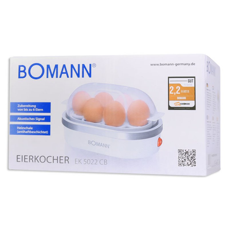 EK 5022 Βραστήρας Αυγών (1-6 Αυγά), 400W