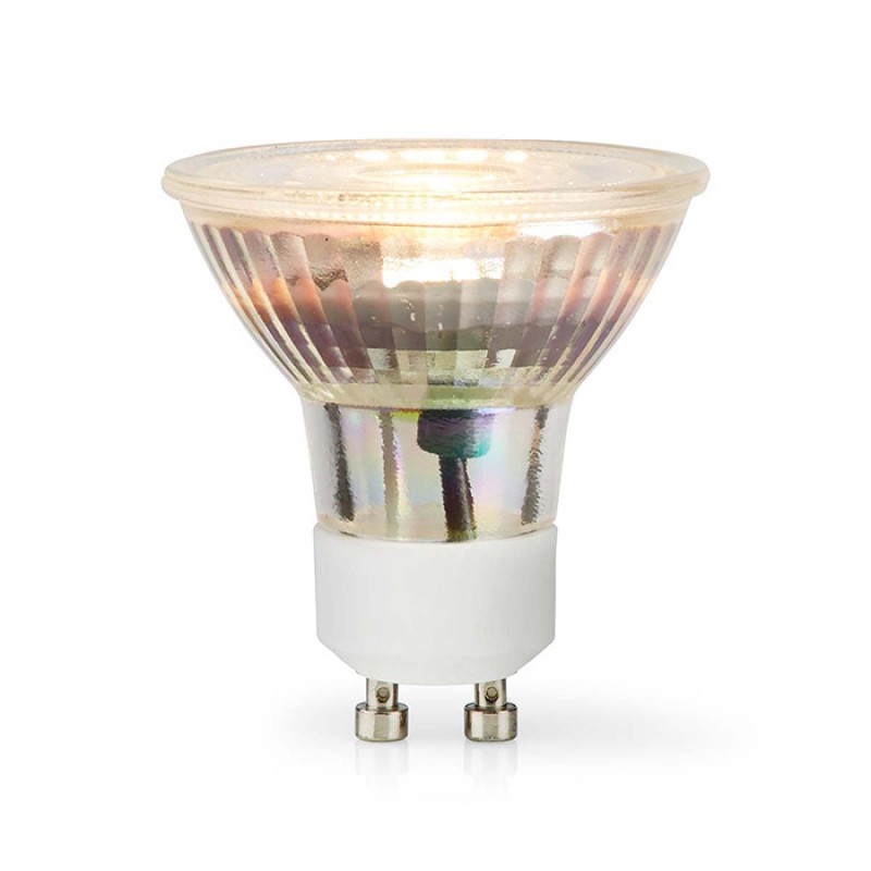 NEDIS LBGU10P164 LED Λάμπα,GU10,4,5W Θερμό Λευκό Φώς & 345 Lumen