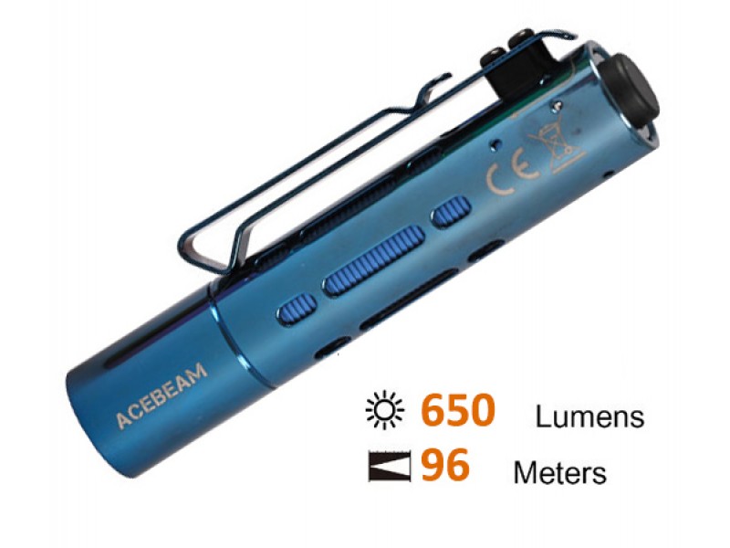Φακός Acebeam Rider Rx Aa/Blue +Battery