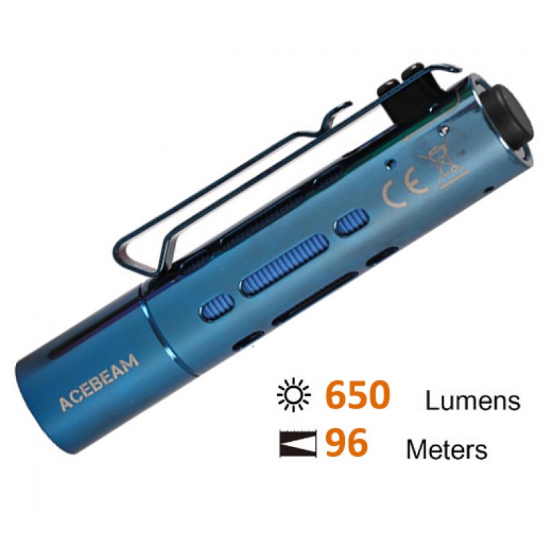 Φακός Acebeam Rider Rx Aa/Blue +Battery