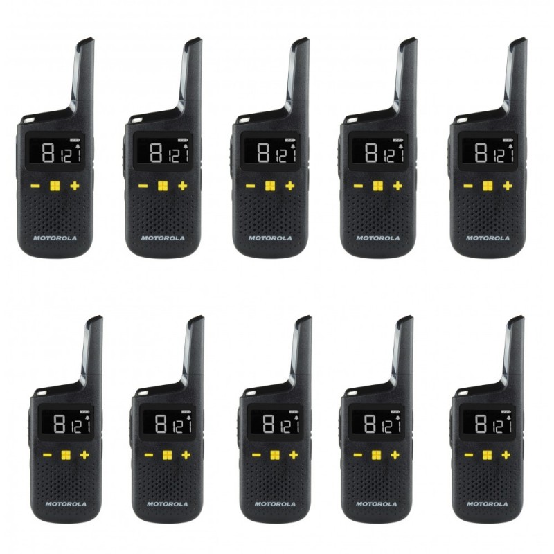10 Τεμάχια Motorola XT185 Ασύρματοι Πομποδέκτες - PMR446 