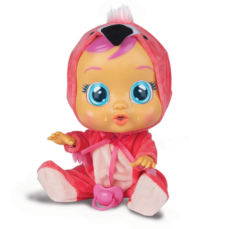 Cry Babies Κλαψουλίνια Fancy - Διαδραστική Κούκλα Φλαμίνγκο Κλαίει Με Αληθινά Δάκρυα