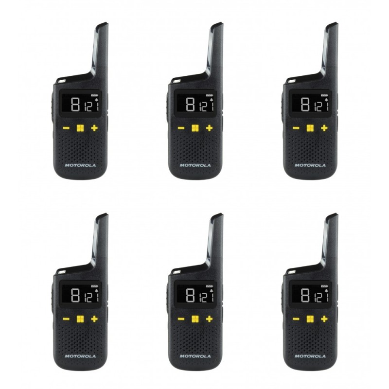 6 Τεμάχια Motorola XT185 Ασύρματοι Πομποδέκτες - PMR446