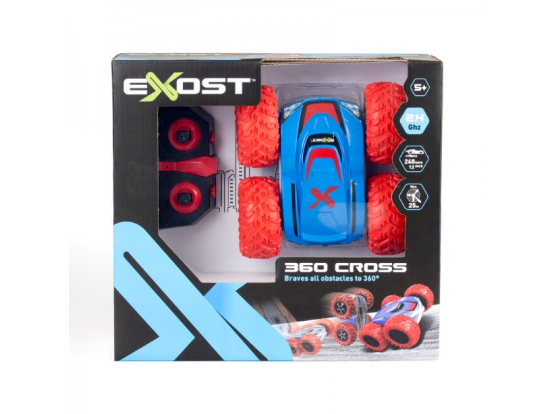 Exost 360 Cross Τηλεκατευθυνόμενο Αυτοκίνητο Κόκκινο