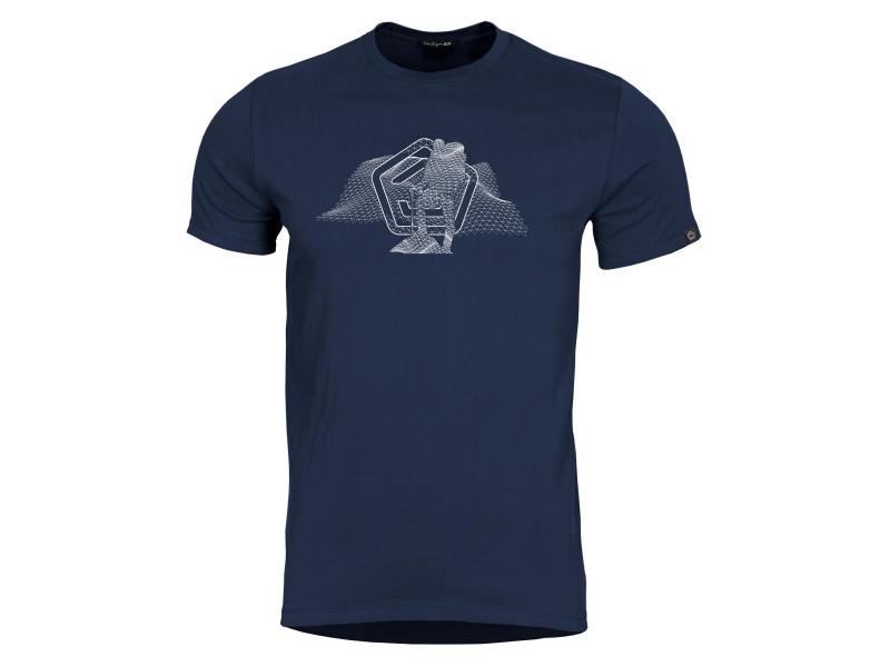 Pentagon Wireframe T‑Shirt Μπλουζ΄άκι K09056 – 100% Βαμβάκι, 190 Gsm, Comfort Fit