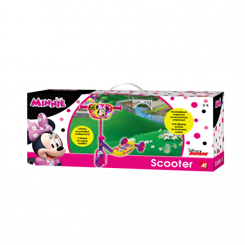 AS Wheels Παιδικό Πατίνι Disney Junior Minnie Για 2-5 Χρονών
