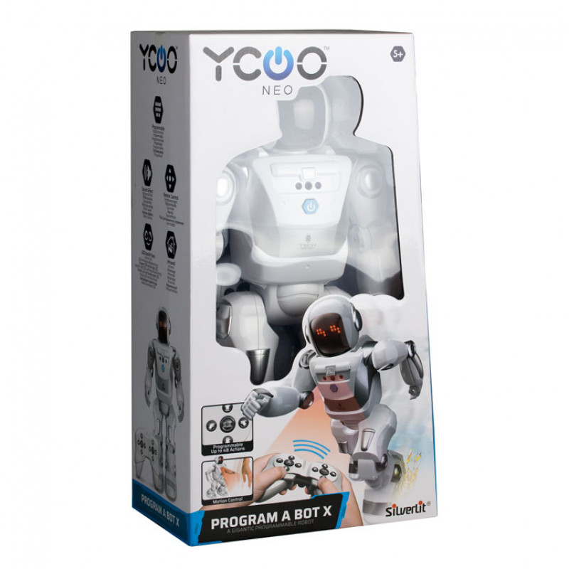 Silverlit Ycoo Program A Bot X Τηλεκατευθυνόμενο Ρομπότ Για 5+ Χρονών