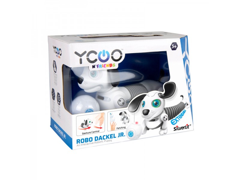 Silverlit Ycoo Robo Dackel Junior Τηλεκατευθυνόμενο Ρομπότ Σκυλάκι Για 5+ Χρονών