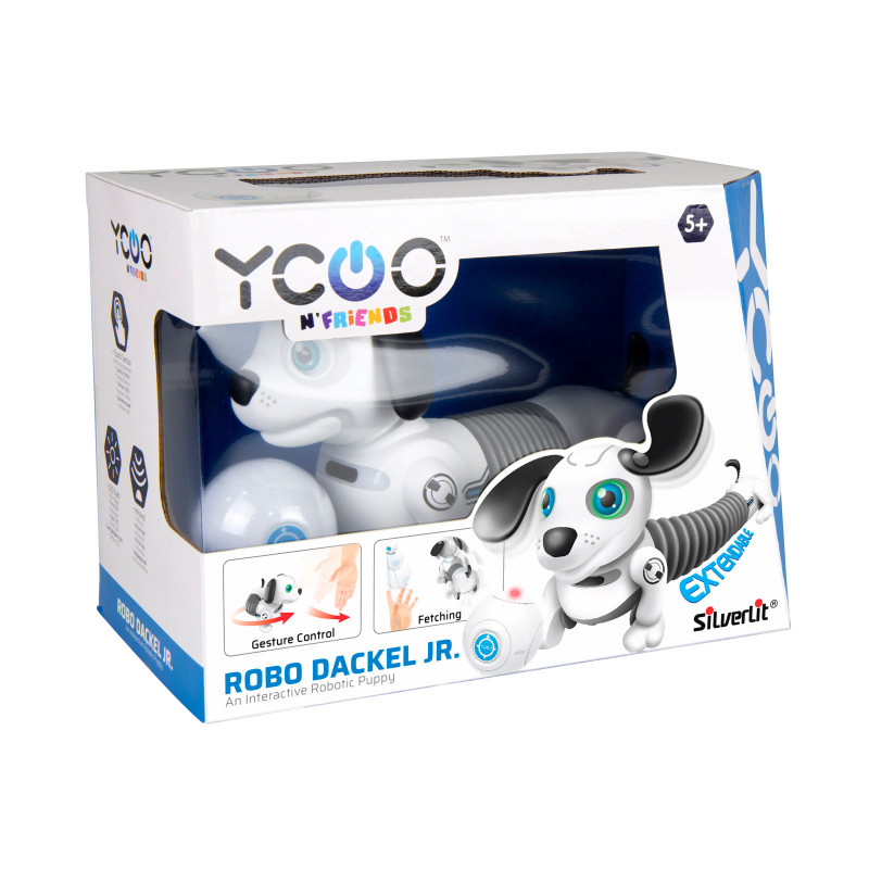 Silverlit Ycoo Robo Dackel Junior Τηλεκατευθυνόμενο Ρομπότ Σκυλάκι Για 5+ Χρονών