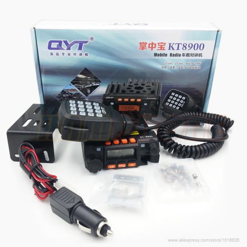 Qyt KT-8900 Επαγγελματικός πομποδέκτης αυτοκινήτου Dualband Vhf-Uhf 25Watt/20Watt