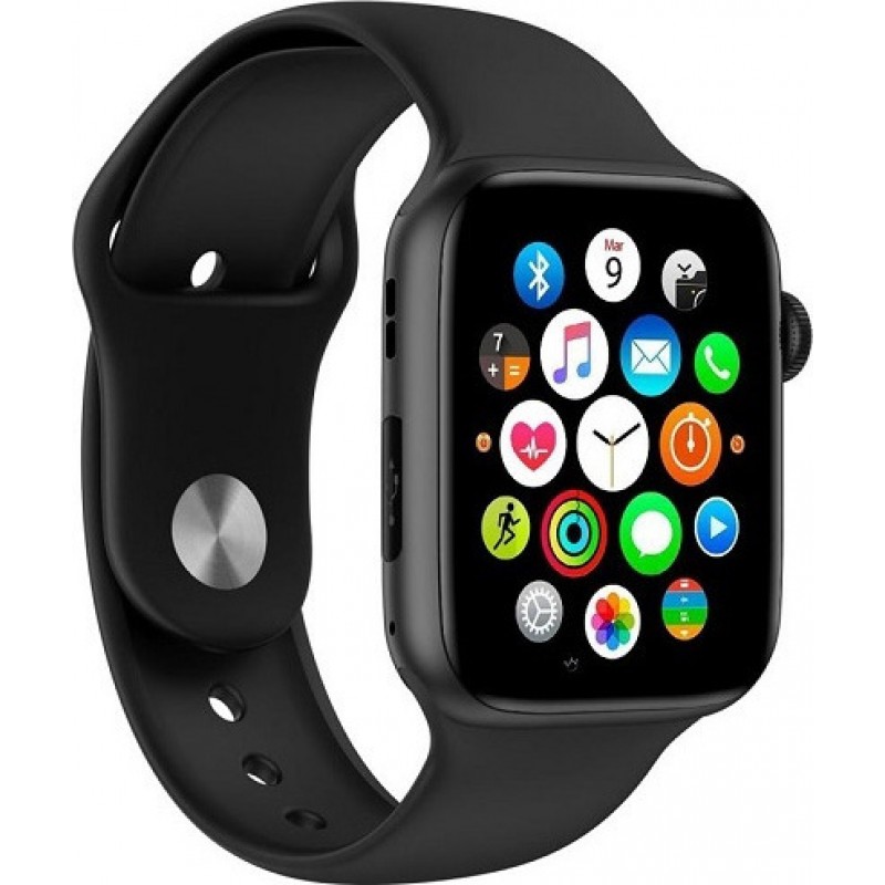 Smartwatch C500 Με Bluetooth Και Οθόνη Αφής Σε Μαύρο Χρώμα