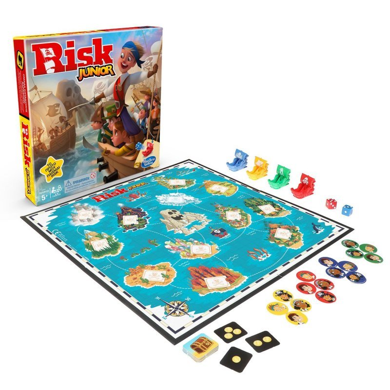 Hasbro Επτραπέζιο Παιχνίδι Risk Junior (E 6936)