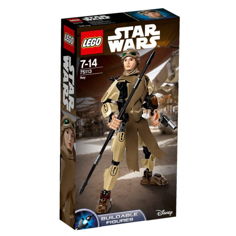 Lego Star Wars: Buildable Figures-Rey (75113)