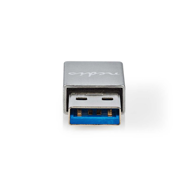233-2035  Nedis CCGP60925GY Αντάπτορας USB 3.2 Gen 1 type A αρσ. - USB type C θηλ