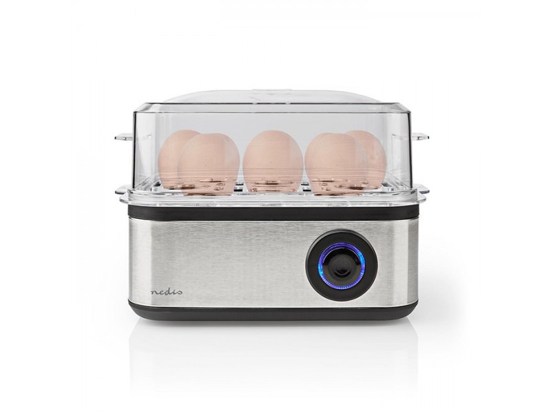 NEDIS KAEB130EAL Ανοξείδωτος Βραστήρας αυγών (1-8 Αυγά) 500W