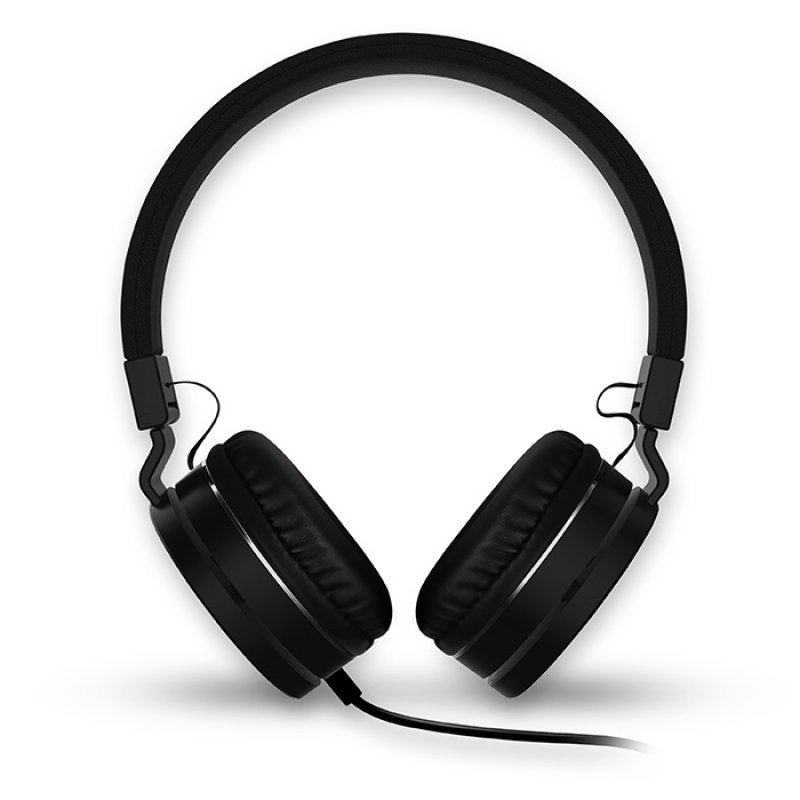 Nod Live Ενσύρματα On-Ear Ακουστικά Με Μικρόφωνο, Σε Μαύρο Χρώμα