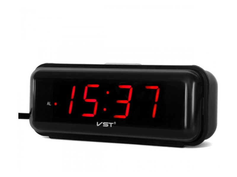 Επιτραπέζιο Ψηφιακό  Ρολόι-Ξυπνητήρι Με Οθόνη Led VST-738