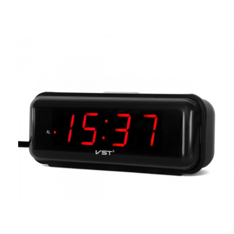 Επιτραπέζιο Ψηφιακό  Ρολόι-Ξυπνητήρι Με Οθόνη Led VST-738