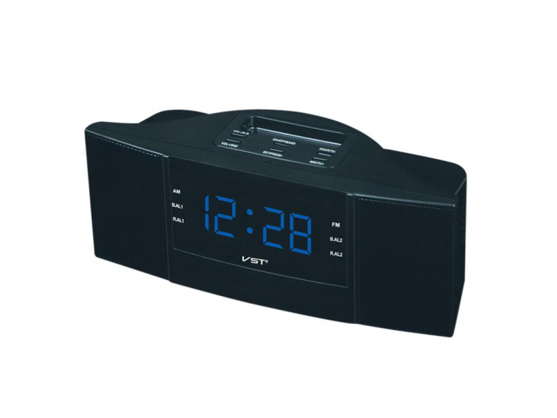 Επιτραπέζιο Ψηφιακό Ρολόι-ξυπνητήρι & Ραδιόφωνο Με Φωτισμό led VST-907