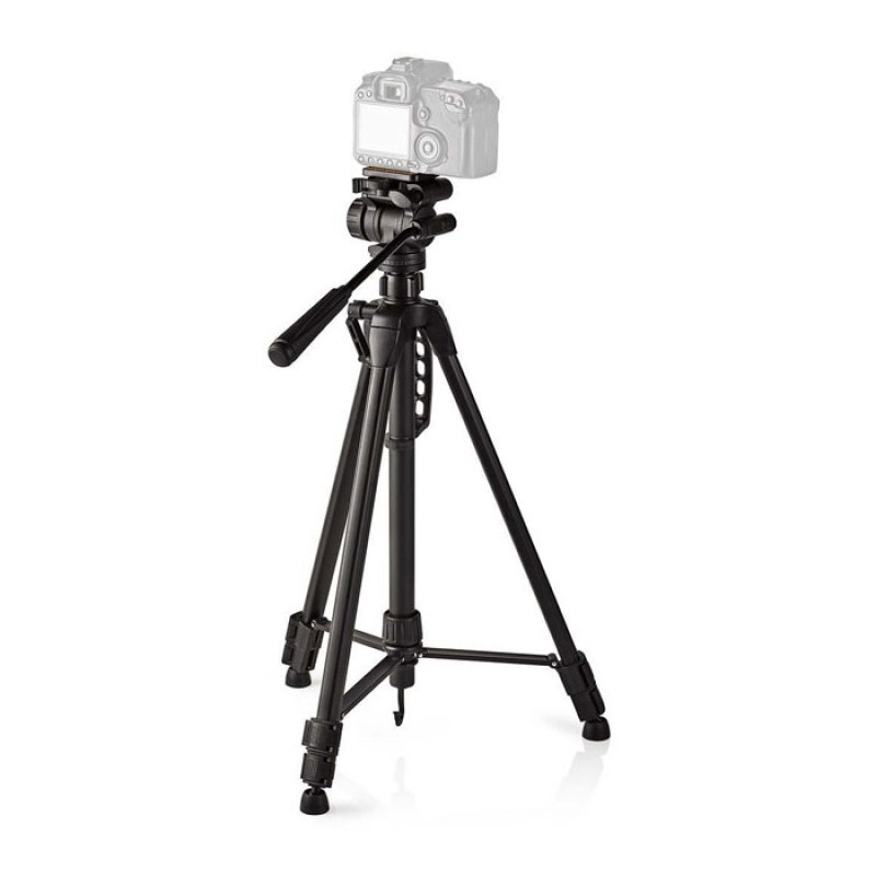 Τρίποδο αλουμινίου με max ύψος 160 cm, για καλύτερη ισορροπία της φωτογραφικής μηχανής σας.