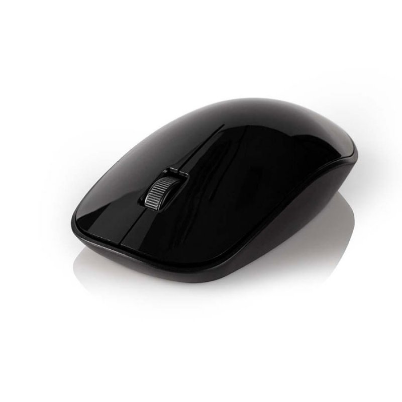  Ασύρματο Οπτικό Ποντίκι, 1000dpi Σε Μαύρο Χρώμα