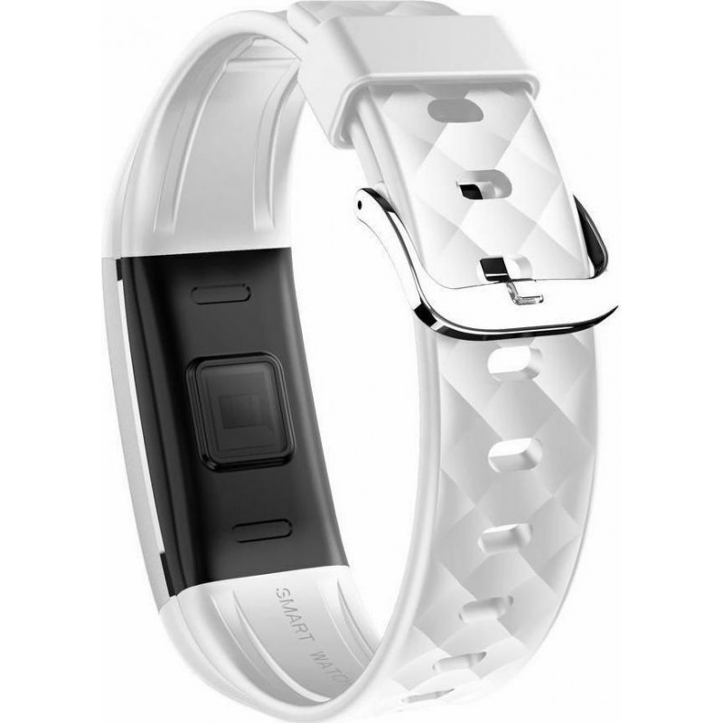 Awei H1 Ρολόι Sport Smart Fitness Bracelet Με παλμογράφο Σε Λευκό Χρώμα