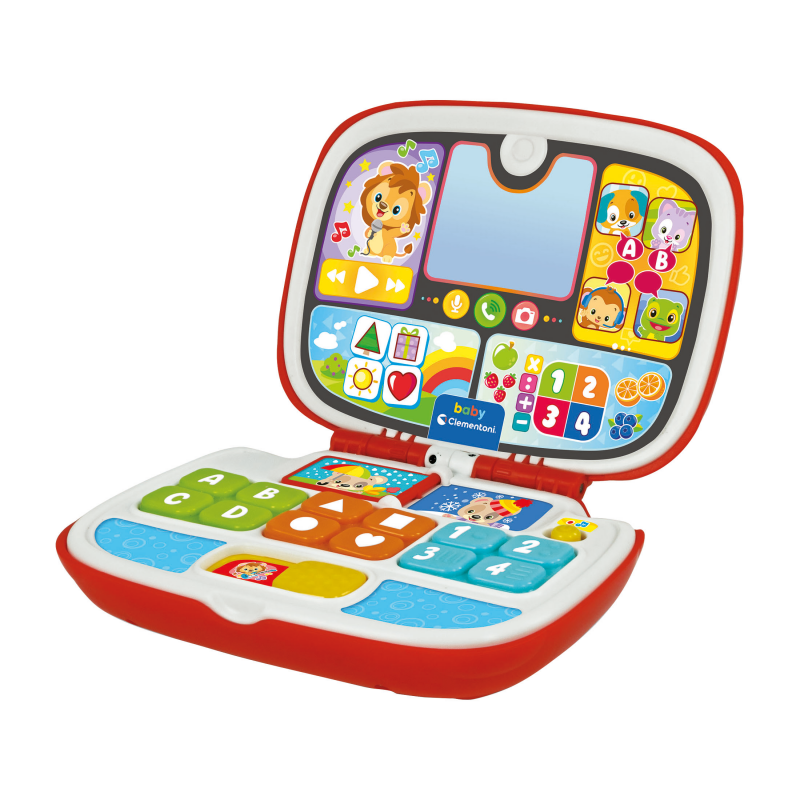 Baby Clementoni Βρεφικό Εκπαιδευτικό Baby Laptop Για 9-36 Μηνών