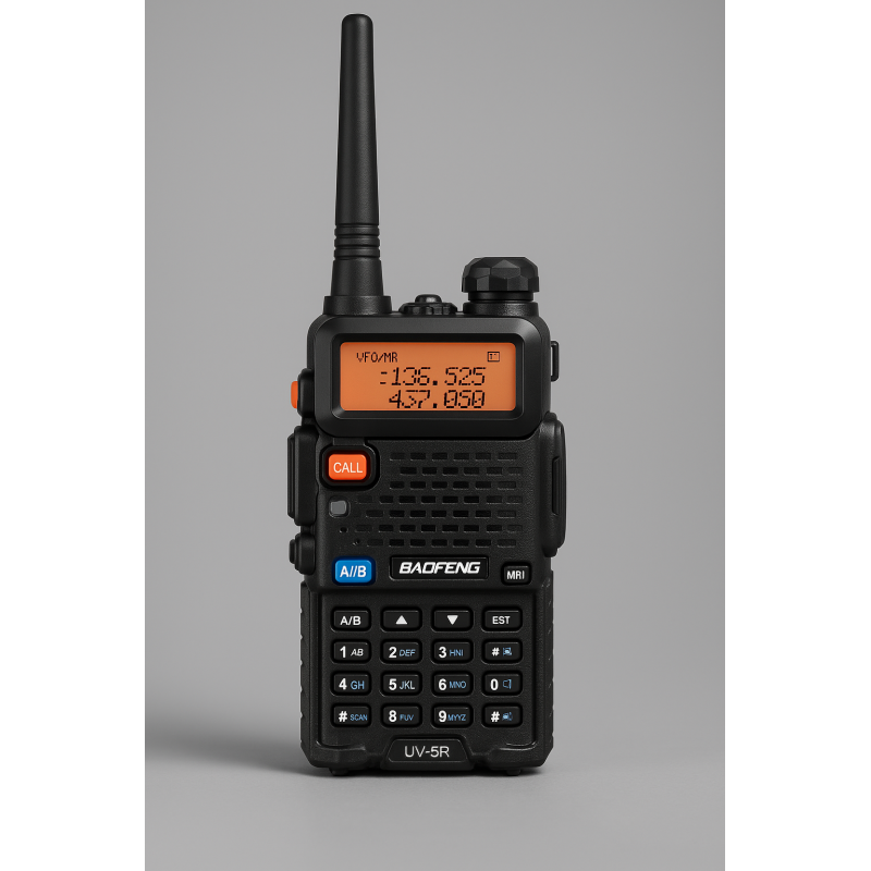 Baofeng UV-5R – Ισχυρός Πομποδέκτης VHF/UHF για Ερασιτεχνική & Επαγγελματική Χρήση 5Watt