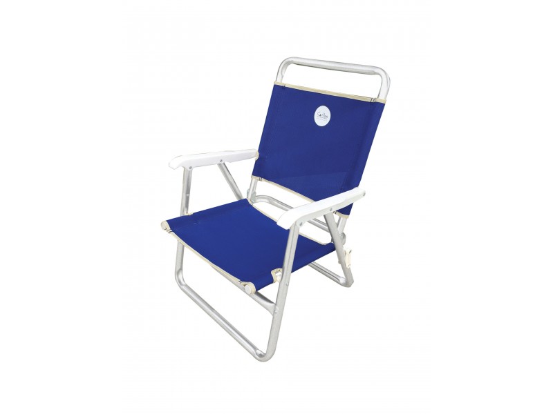 Campo Καρέκλα Παραλίας Αλουμινίου Beach 3 Μπλέ