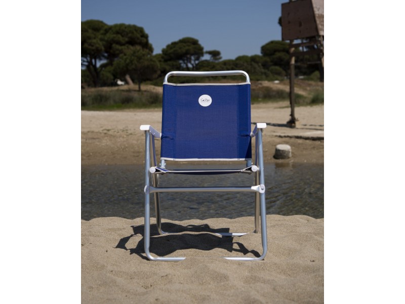 Campo Beach 5 Καρέκλα Αλουμινίου Μπλέ