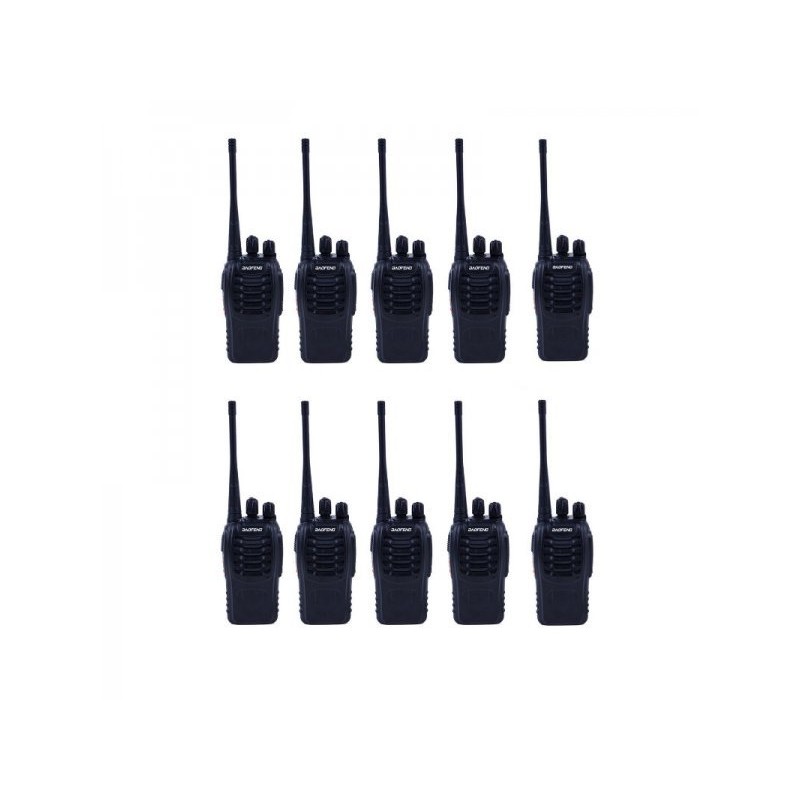 Baofeng BF-888S (10 Τεμάχια) – Απόλυτη Ομαδική Επικοινωνία Χωρίς Χρεώσεις & Σήμα