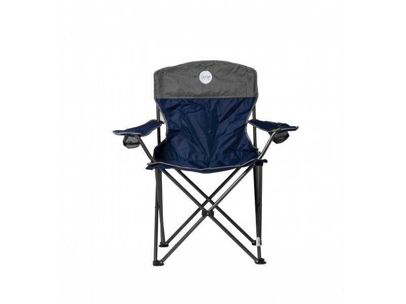 Campo Rest 3 Καρέκλα Camping Με Μεταλλικό Σκελετό Μπλέ