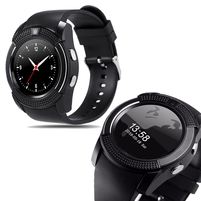 smartwatch v8 (black) android