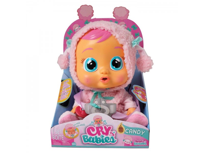 Cry Babies Κλαψουλίνια Candy - Διαδραστική Κούκλα Κανίς Κλαίει Με Αληθινά Δάκρυα