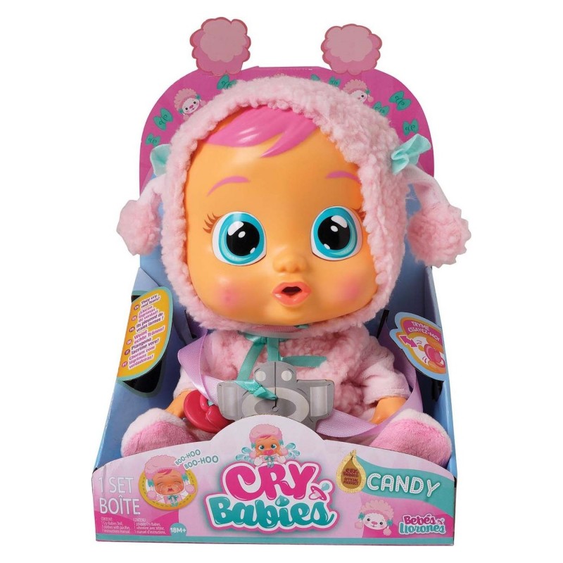 Cry Babies Κλαψουλίνια Candy - Διαδραστική Κούκλα Κανίς Κλαίει Με Αληθινά Δάκρυα