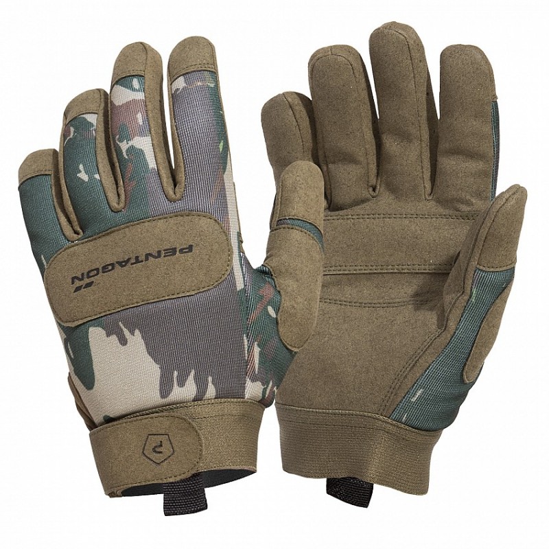 Pentagon Γάντια Duty Mechanic Gloves Greek Camo