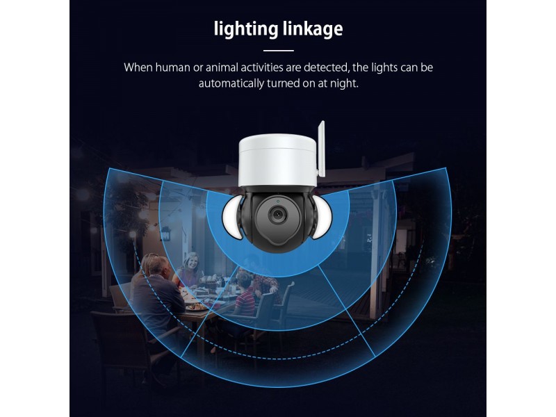 WiFi Camera Νυχτερινής Όρασης Με Ήχο EDUP EH-3264P26 4K 8MP
