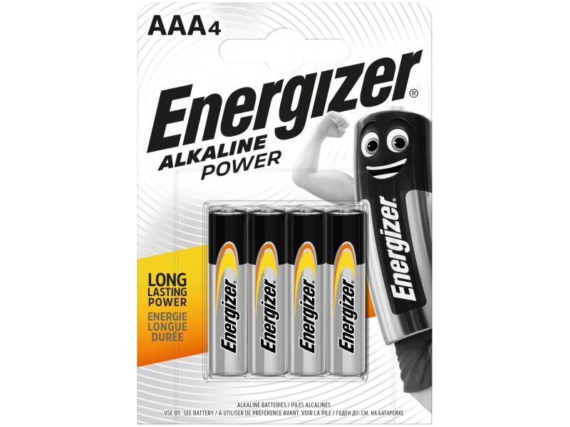  Energizer Power Αλκαλική AAA (4τμχ)