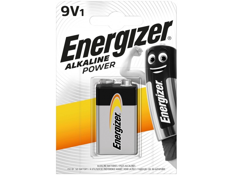  Energizer Power Αλκαλική 9V (1τμχ)