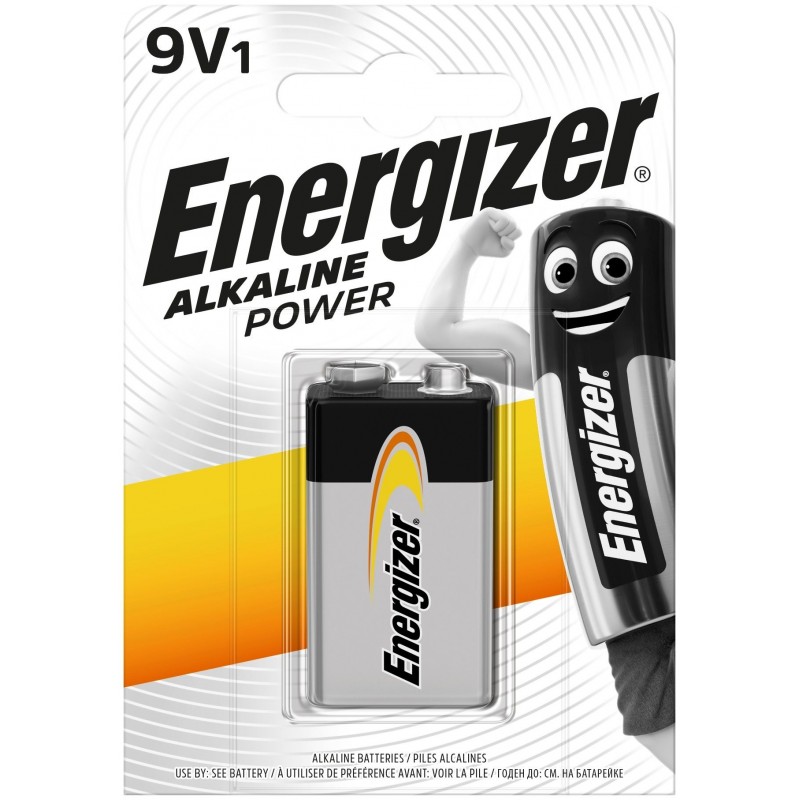  Energizer Power Αλκαλική 9V (1τμχ)