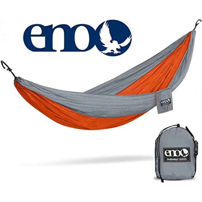 Eno-010 Αιώρα Διπλή Eno Double Nest Orange/Grey