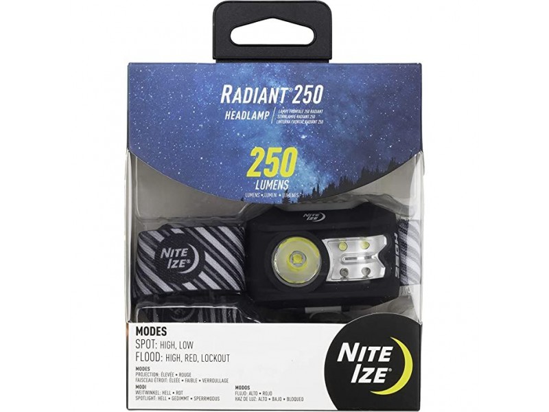 Φακός Κεφαλής Nite Ize Radiant 250 /Charcoal