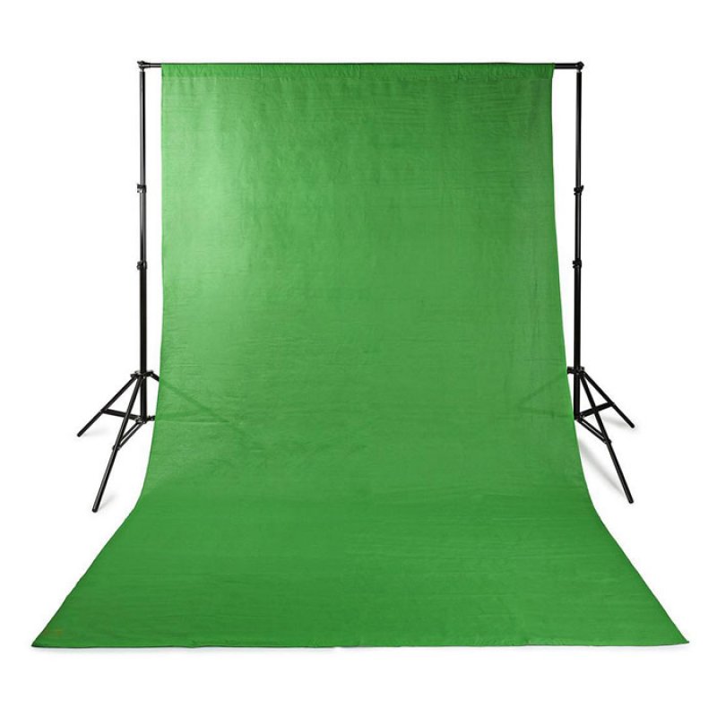 Υφασμάτινο Background Φωτογράφισης 2.95 x 2.95m, Σε Πράσινο Χρώμα. 