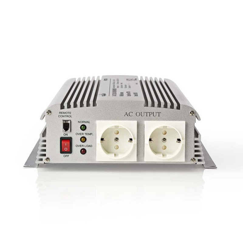 Inverter 1700W με Έξοδο Τροποποιημένης Ημιτονοειδής Κυματομορφής που Μετατρέπει την Τάση από 24V DC σε 230V AC. 