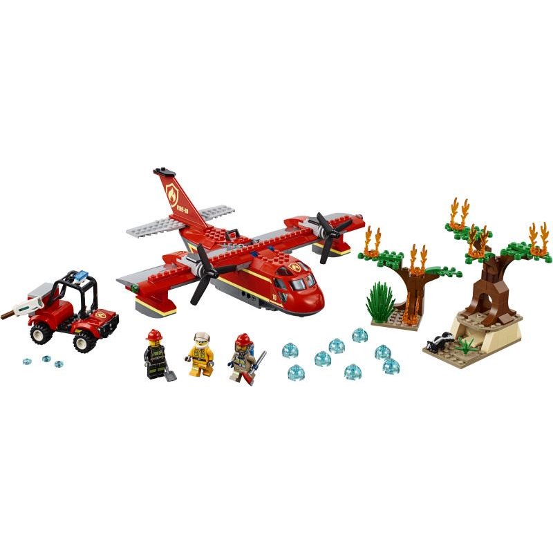 Lego City:Fire Plane Πυροσβεστικό Αεροπλάνο (60217)