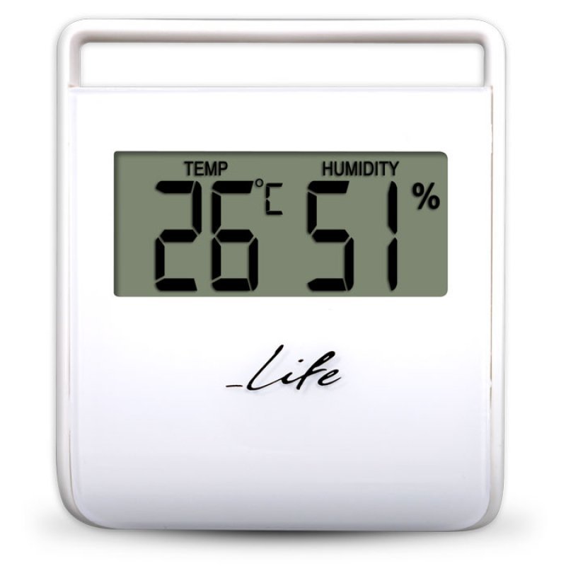 Life Flexy Ψηφιακό Θερμόμετρο/Υγρόμετρο Εσωτερικού Χώρου 