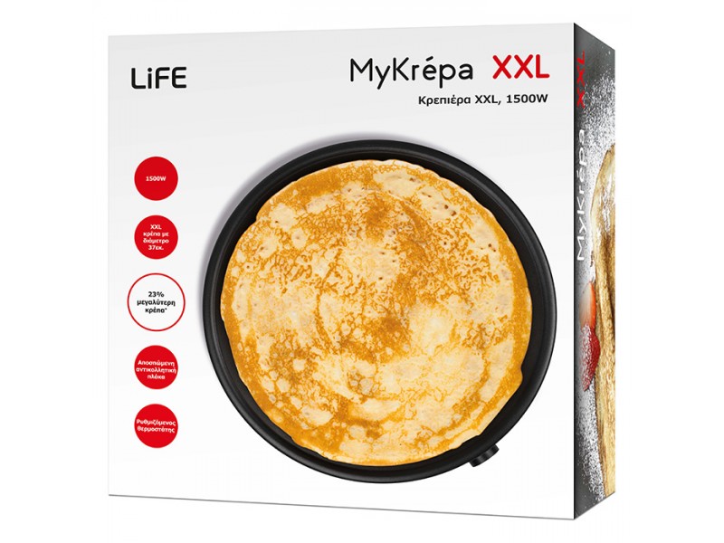 LIFE MyKrepa XXL Κρεπιέρα 1500W