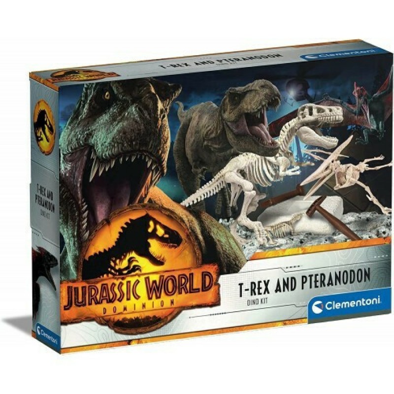  Μαθαίνω Και Δημιουργώ Jurassic World Εκπαιδευτικό Παιχνίδι T-Rex Και Πτερανόδοντας Για 7+ Χρονών